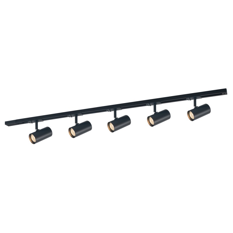 Szynoprzewody zestaw Marvi TR Fredrik 920221-5-BL-SET Italux Czarny