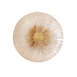 NOWOŚĆ MAXLIGHT W0355 KINKIET ALLURE 1L CHAMPAGNE GLASS