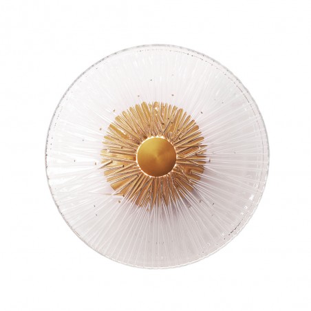 NOWOŚĆ MAXLIGHT W0356 KINKIET ALLURE 1L CLEAR GLASS
