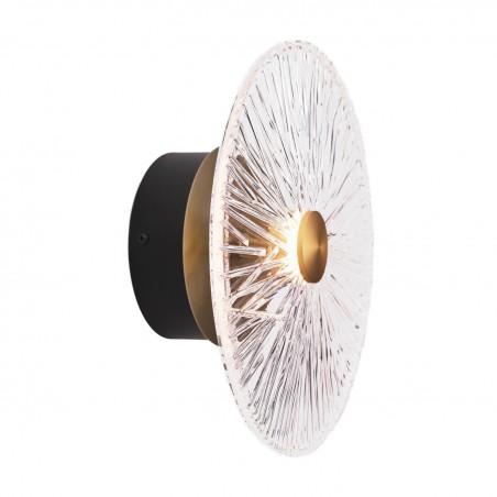 NOWOŚĆ MAXLIGHT W0356 KINKIET ALLURE 1L CLEAR GLASS