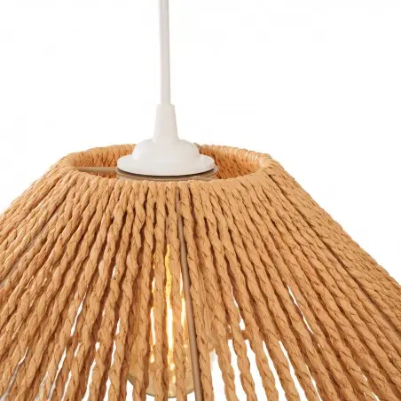 NOWOŚĆ MAXLIGHT P0577 LAMPA WISZĄCA AMALFI I NATURAL