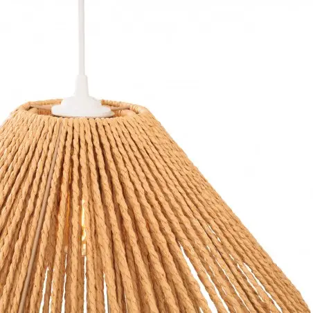 NOWOŚĆ MAXLIGHT P0578 LAMPA WISZĄCA AMALFI II NATURAL