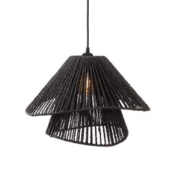 NOWOŚĆ MAXLIGHT P0580 LAMPA WISZĄCA AMALFI II BLACK