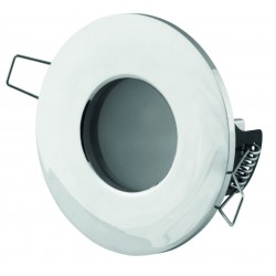 NOWOŚĆ MAXLIGHT H0045 OPRAWA WPUSTOWA AQUA IP65 OKRĄGŁA CHROM