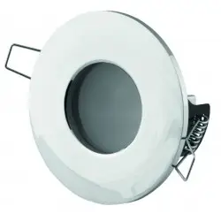NOWOŚĆ MAXLIGHT H0045 OPRAWA WPUSTOWA AQUA IP65 OKRĄGŁA CHROM