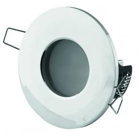 NOWOŚĆ MAXLIGHT H0045 OPRAWA WPUSTOWA AQUA IP65 OKRĄGŁA CHROM