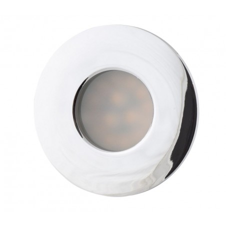 NOWOŚĆ MAXLIGHT H0045 OPRAWA WPUSTOWA AQUA IP65 OKRĄGŁA CHROM