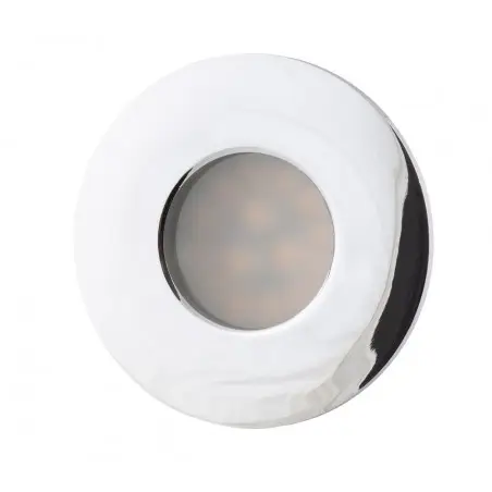 NOWOŚĆ MAXLIGHT H0045 OPRAWA WPUSTOWA AQUA IP65 OKRĄGŁA CHROM