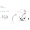 NOWOŚĆ MAXLIGHT H0045 OPRAWA WPUSTOWA AQUA IP65 OKRĄGŁA CHROM