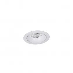 NOWOŚĆ MAXLIGHT H0098 OPRAWA WPUSTOWA MAX ARYA TILTED WHITE 8W ŚCIEMNIALNA