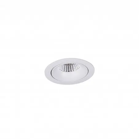 NOWOŚĆ MAXLIGHT H0098 OPRAWA WPUSTOWA MAX ARYA TILTED WHITE 8W ŚCIEMNIALNA