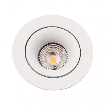 NOWOŚĆ MAXLIGHT H0117 OPRAWA WPUSTOWA BELLATRIX TILTED BIAŁA - BEZ MODUŁU ŚWIETLNEGO LED H0112