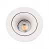 NOWOŚĆ MAXLIGHT H0117 OPRAWA WPUSTOWA BELLATRIX TILTED BIAŁA - BEZ MODUŁU ŚWIETLNEGO LED H0112