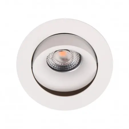 NOWOŚĆ MAXLIGHT H0117 OPRAWA WPUSTOWA BELLATRIX TILTED BIAŁA - BEZ MODUŁU ŚWIETLNEGO LED H0112