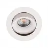 NOWOŚĆ MAXLIGHT H0117 OPRAWA WPUSTOWA BELLATRIX TILTED BIAŁA - BEZ MODUŁU ŚWIETLNEGO LED H0112