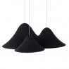 NOWOŚĆ MAXLIGHT P0565 LAMPA WISZACA BELLMOND BLACK&GREY