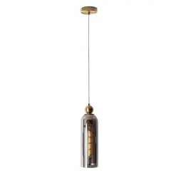 NOWOŚĆ MAXLIGHT P0511 LAMPA WISZĄCA CAMPANILA SMOKY GLASS