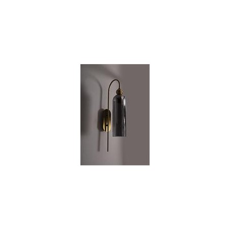 NOWOŚĆ MAXLIGHT W0333 KINKIET CAMPANILA SMOKY GLASS
