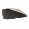 NOWOŚĆ MAXLIGHT P0568 LAMPA WISZACA CARBON CREAM&GREY
