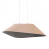 NOWOŚĆ MAXLIGHT P0568 LAMPA WISZACA CARBON CREAM&GREY