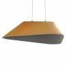 NOWOŚĆ MAXLIGHT P0569 LAMPA WISZACA CARBON EARTH YELLOW&GREY