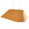 NOWOŚĆ MAXLIGHT P0569 LAMPA WISZACA CARBON EARTH YELLOW&GREY