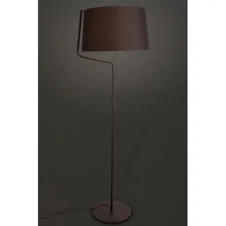 NOWOŚĆ MAXLIGHT F0036 LAMPA PODŁOGOWA CHICAGO CZARNY+CZARNY ABAŻUR