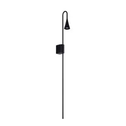 NOWOŚĆ MAXLIGHT W0280 KINKIET COMET CZARNY, 3W LED, IP54