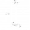 NOWOŚĆ MAXLIGHT P0555 LAMPA WISZĄCA CONE II
