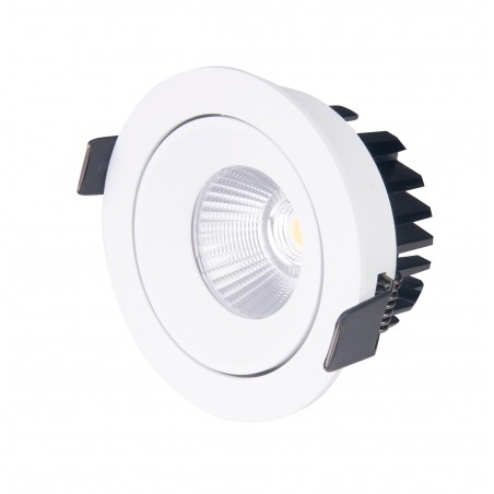 NOWOŚĆ MAXLIGHT H0094 4000K OPRAWA WPUSTOWA CYKLOP BIAŁA IP65