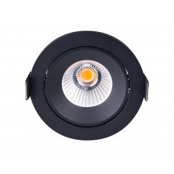 NOWOŚĆ MAXLIGHT H0095 4000K OPRAWA WPUSTOWA CYKLOP CZARNA IP65