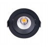 NOWOŚĆ MAXLIGHT H0095 4000K OPRAWA WPUSTOWA CYKLOP CZARNA IP65