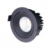 NOWOŚĆ MAXLIGHT H0095 4000K OPRAWA WPUSTOWA CYKLOP CZARNA IP65