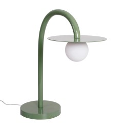 NOWOŚĆ MAXLIGHT T0059 LAMPA STOŁOWA ENIGMA ZIELONA