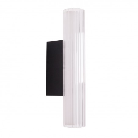 NOWOŚĆ MAXLIGHT W0363 KINKIET FAYETTE 31CM 6W IP44 3000K CZARNY