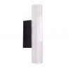 NOWOŚĆ MAXLIGHT W0363 KINKIET FAYETTE 31CM 6W IP44 3000K CZARNY