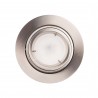 NOWOŚĆ MAXLIGHT H0037 OPRAWA WPUSTOWA FINE OKRĄGŁA METAL SZCZOTKOWANY
