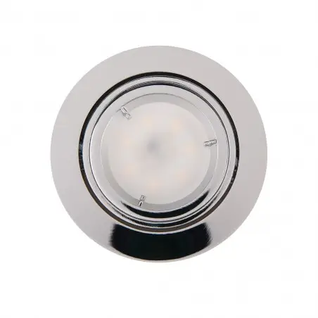 NOWOŚĆ MAXLIGHT H0038 OPRAWA WPUSTOWA FINE OKRĄGŁA CHROM