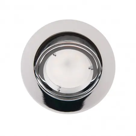 NOWOŚĆ MAXLIGHT H0038 OPRAWA WPUSTOWA FINE OKRĄGŁA CHROM
