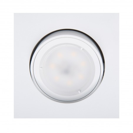 NOWOŚĆ MAXLIGHT H0039 OPRAWA WPUSTOWA FINE KWADRATOWA BIAŁA