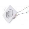 NOWOŚĆ MAXLIGHT H0039 OPRAWA WPUSTOWA FINE KWADRATOWA BIAŁA