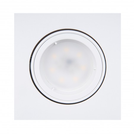 NOWOŚĆ MAXLIGHT H0039 OPRAWA WPUSTOWA FINE KWADRATOWA BIAŁA