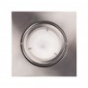 NOWOŚĆ MAXLIGHT H0040 OPRAWA WPUSTOWA FINE KWADRATOWA METAL SZCZOTKOWANY
