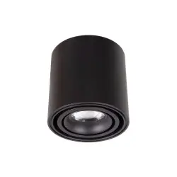 NOWOŚĆ MAXLIGHT C0257 LAMPA SUFITOWA FIX 6W CZARNA