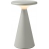 NOWOŚĆ MAXLIGHT T0064 LAMPA STOŁOWA FUNGHI SZARA IP44