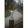NOWOŚĆ MAXLIGHT T0064 LAMPA STOŁOWA FUNGHI SZARA IP44