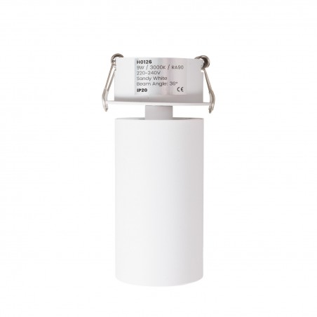 NOWOŚĆ MAXLIGHT H0124 LAMPA SUFITOWA HALO C WHITE PODTYNKOWA