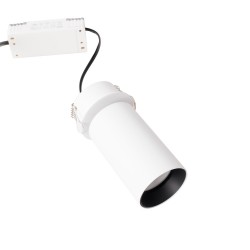 NOWOŚĆ MAXLIGHT H0126 LAMPA SUFITOWA HALO D WHITE PODTYNKOWA