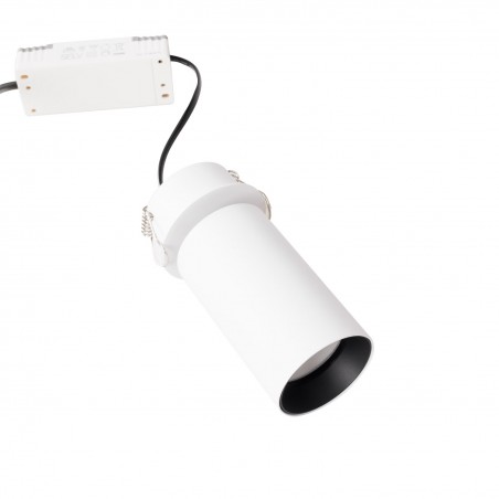 NOWOŚĆ MAXLIGHT H0126 LAMPA SUFITOWA HALO D WHITE PODTYNKOWA