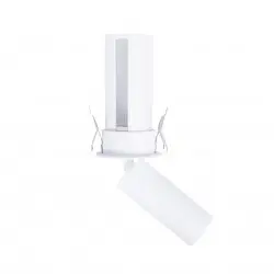 NOWOŚĆ MAXLIGHT H0128 LAMPA SUFITOWA HALO E WHITE PODTYNKOWA